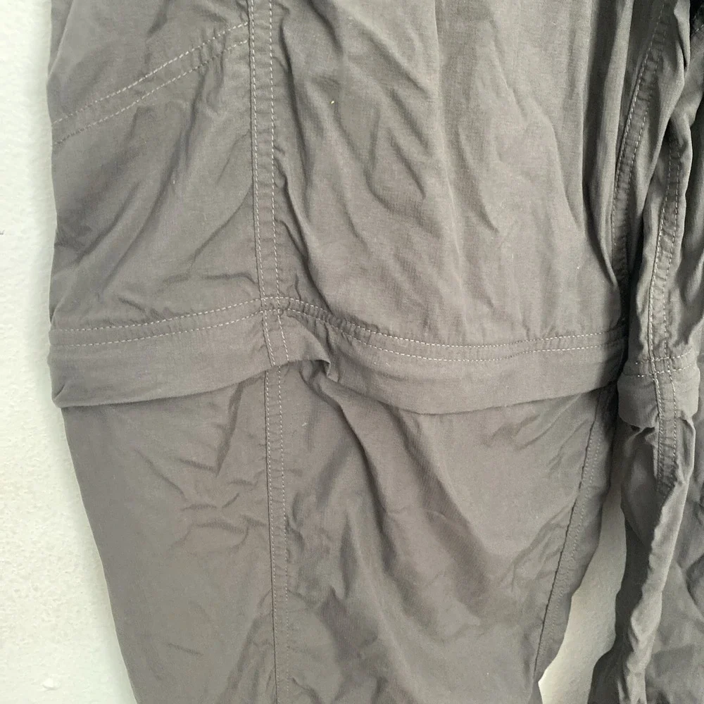 The North Face Pants Mens Extra Large TG Gray Convertible‎ Nylon Outdoor Hiking